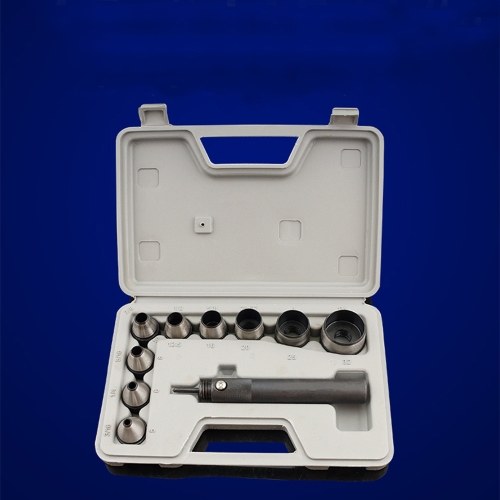 

Leather Hollow Punch Set Carbon Steel Leather Hole Punch Tool 5-32mm DIY Leathercraft Tool with Toolbox for Leather Belt Bag