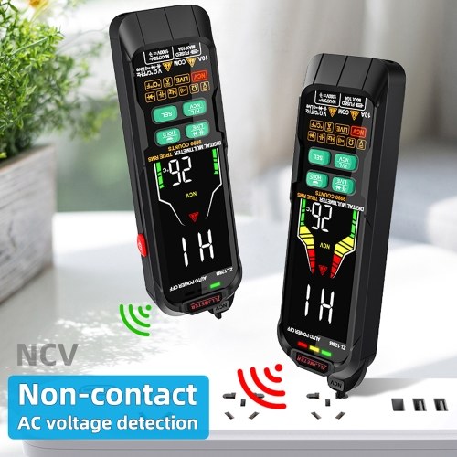 Digital Multimeter Professional Tester Meter Alternating Current Direct Current Voltage Multimetro True RMS Capacitance Temp Detector Multitester 