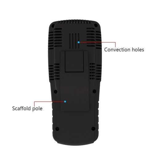 Indoor Portable PM2.5 Detector Multifunctional Thermohygrometer Home LCD Digital Air Detector Intelligent Air Quality Analyzer Household Air Pollution Monitor 