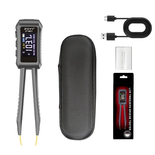 Digital Tweezers Handheld Frequency Capacitance Inductance Resistance Tester Versatile Measurement Tools for Electronic Component Testing 