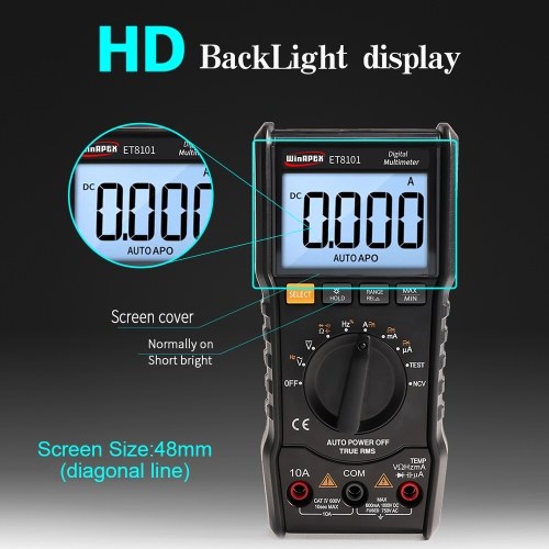 

WinAPEX 6000 Counts Digital Multimeter Full Protection
