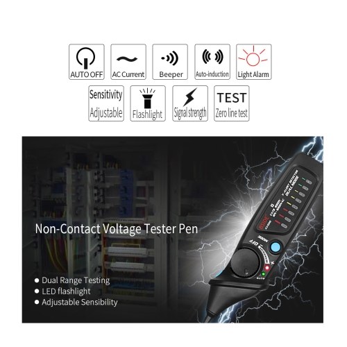 

BSIDE AVD06 Non-contact Pen Shaped AC Voltage Tester