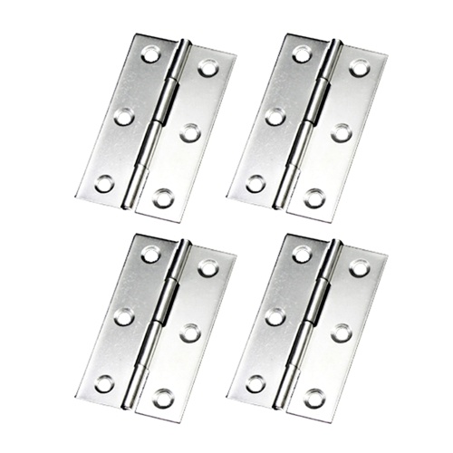 

4pcs Stainless Steel Folding Butt Hinges