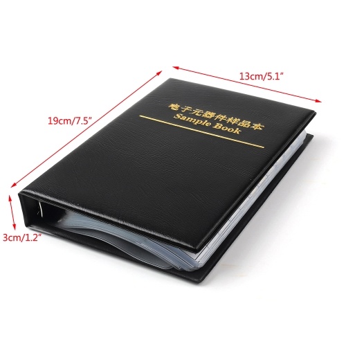 

0201 0402 0603 0805 1206 SMD/SMT Capacitor Chip Resistor Samples Book Kit
