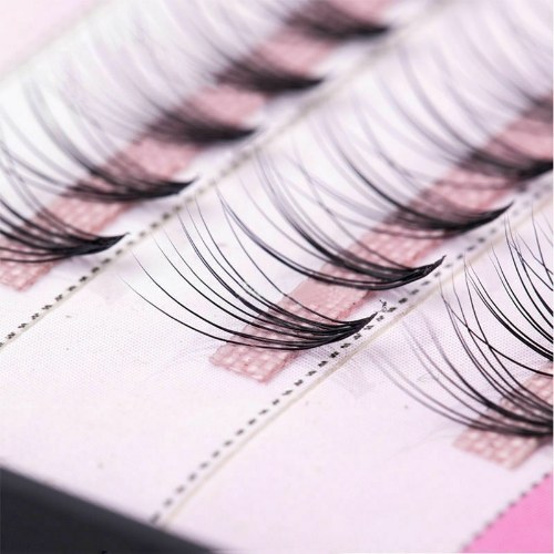 3D Mink Cílios Postiços Wispy Cruz Longo Grosso Macio e Falsificado Eye Lashes 14 MM-60 Pacote