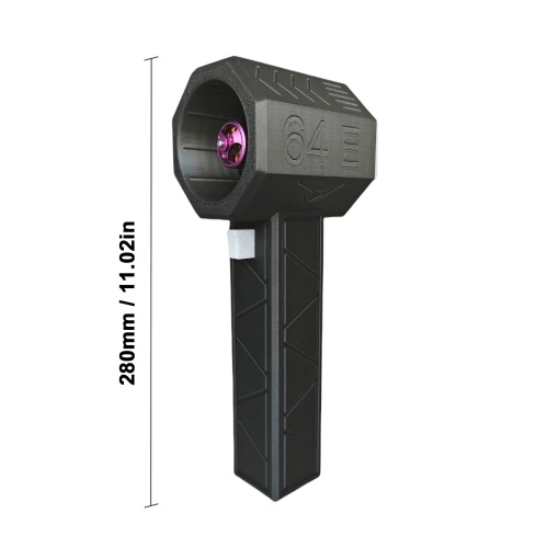 

Handheld Jet Fan 1400g High Thrust Violent Fan 64mm Brushless Motor Ducted Turbofan High Power Duct Fan Dust Blower Keyboard Cleaning Tool