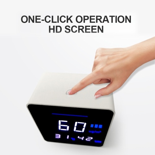 

Air-08 Portable High Definition LED Laser PM2.5 Temperature Humidity Detector Intelligent Multifunction Detect Tool