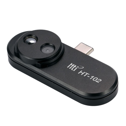 Multifunctional Mobile Phone External Infrared Thermal Imager Center Point Temperature Display for Android Mobile Phone Multifunction Tools with Adapter 