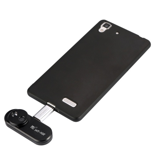 Multifunctional Mobile Phone External Infrared Thermal Imager Center Point Temperature Display for Android Mobile Phone Multifunction Tools with Adapter 