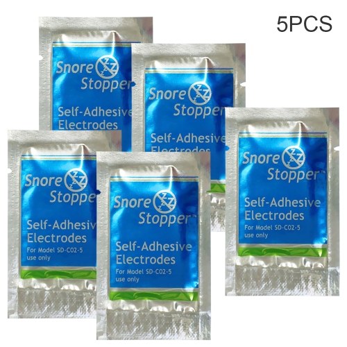 

5pcs Self-adhensive Electrodes Replacement Pad for Intelligent Snore Stopper Infrared Ray Detects Wristband