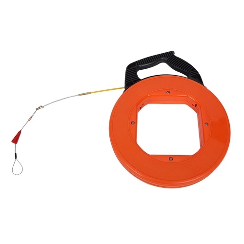 4mm Diameter Professional Cable Puller 30m 45m 60m Optional Fiberglass Flexible Glider Portable Reel Conduit Duct Wire Pulling Tool