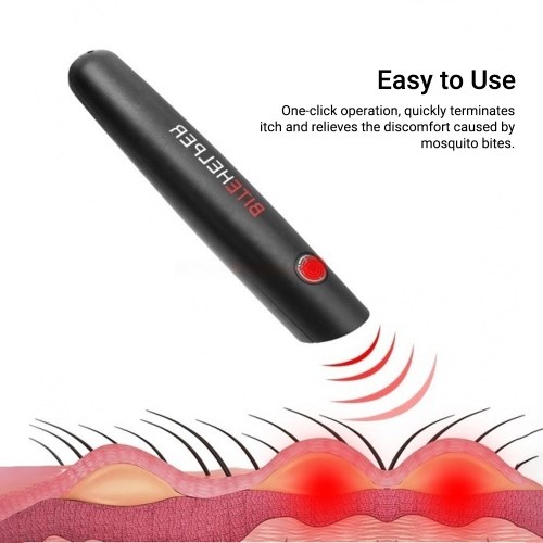 

KKmoon Portable Bug Bite Itch Pen Heat Pulse Antipruritic Pen Small Stings Neutralizer Mosquito Bites Itch Relief Solution