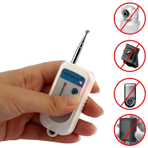 

RF Wireless Signal Radio Detector Camera Audio Bug Tracer Finder 100MHz-2600MHz 1-10M Detecting Range