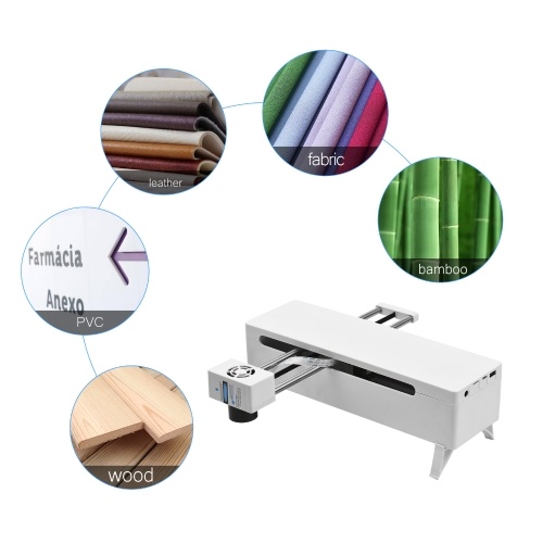 

450nm 5.5W Laser Engraving Machine Adjustable Focal Length Support PC Software High Speed Mini CNC Laser Engraver Cutter Precise Carver Printer for DIY Craft Brand Making Wood Leather Fabric Paper Cutting Engraving, Compatible with GRBL