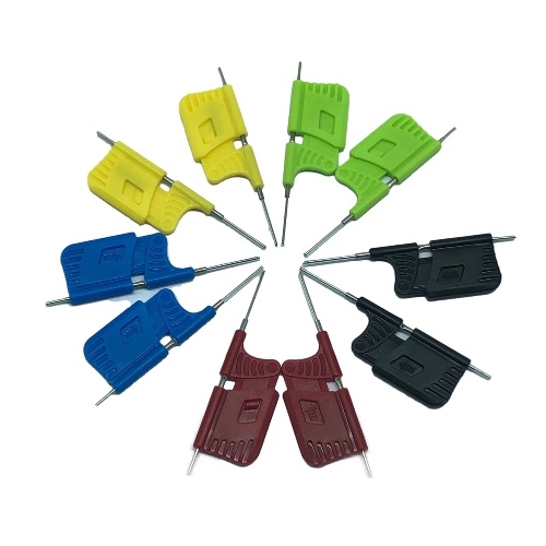 

10PCS SDK08 Test Clip Set IC Test Hook Clips Electrical Testing Ultra Small Clip Set Micro Chip Online Burning Clip