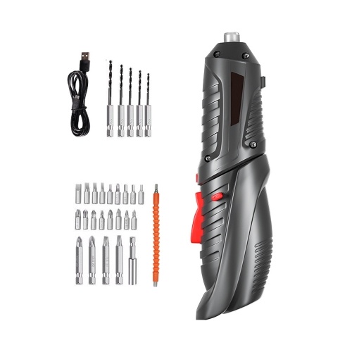 250r/min Screwdriver Metal Bits Set Multifunctional Screwdrivers Repairing Tool Kit Electric Screw Driver for Mobilephones Computers Home Appliances