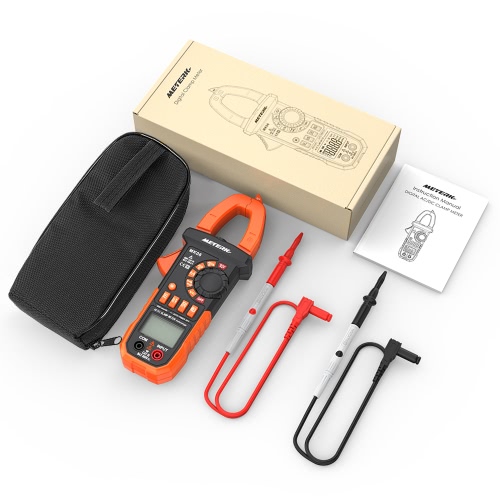 

Meterk Digital Clamp Meter 4000 подсчитывает автоматический мультиметр