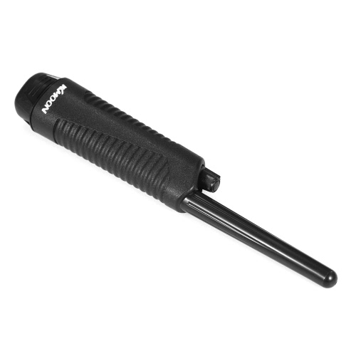 KKmoon Handheld Pinpointer Sensor ajustável Detector de metais com coldre Tesouro Caça Desenterrar ferramenta Buzzer Vibração