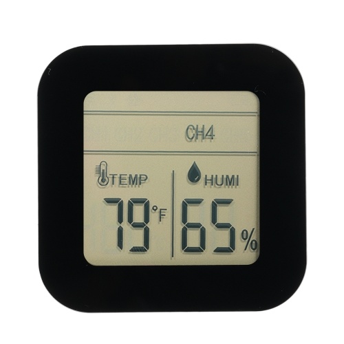 13-in-1 Digital Hygrometer Indoor Outdoor Thermometer with 5 Remote Sensors Multifunctional Weather Clock Wireless Temperature Humidity Monitor Gauge with 60M Range 