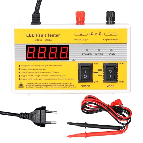 Testador de manutenção de LED portátil Detector de falhas de LED Ferramenta de reparo de luz de fundo de TV Contas de lâmpada LED multifuncionais e tiras de luz Placas de luz Instrumentos de medição