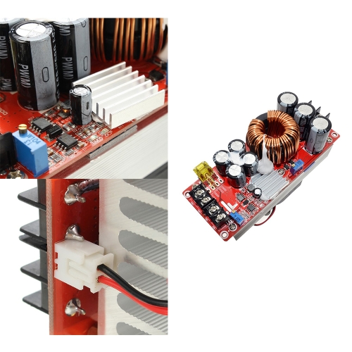 

1500W 30A DC-DC High Current Power Supply Module DC Constant Current Boost Voltage Converter Electric Booster Module Board