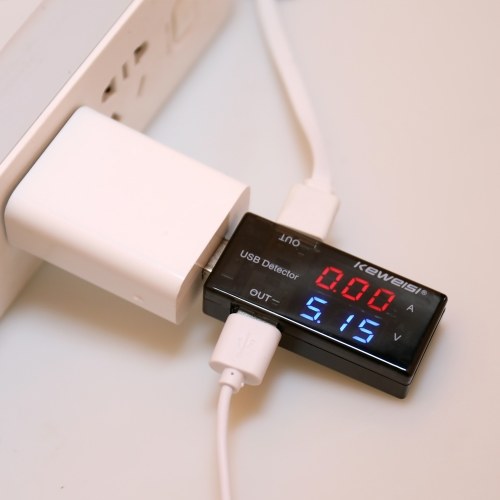 

Двойной дисплей USB-ток и детектор вольтметра Тестер емкости аккумулятора Мобильный измеритель мощности