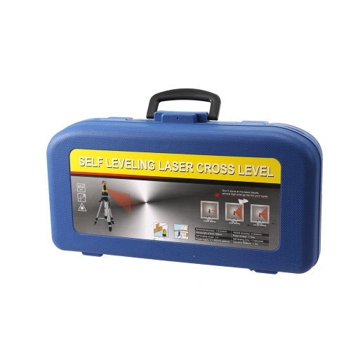 

Cross Curve Self Leveling Laser Cross Level Horizontal and Vertical Lines Infrared Leveler 650nm