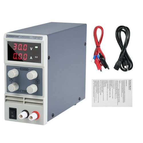 LODESTAR LKS3010D Switching DC Power Supply 3 Digits Display 10A