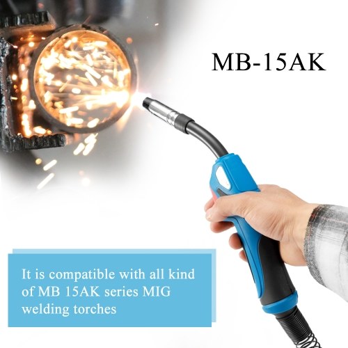 

Torch Body 180A MIG MAG Torch Air-cooled European Style Welding Device Professional MB 15AK Welding Torch Tip DIY Machine