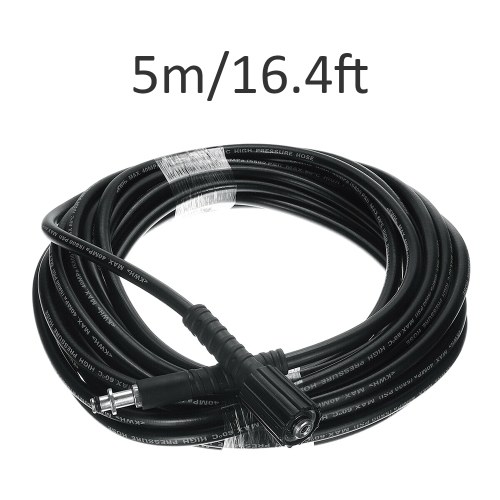 Tuyau de remplacement pour laveuse à haute pression de 5m / 16.4ft pour Kärcher à 2007 M22 Quick Connect Kit de nettoyage de l'eau