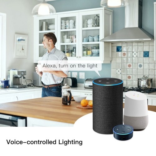 

Wifi Intelligent Light Switch DIY Breaker Module APP Remote Control Works with Alexa Google Home