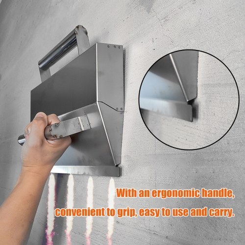 

With Handle Ergonomic Plaster Scraper Mortar Hand Tool Anti Slip Cement Wall Decoration Stainless Steel Plastering Tools