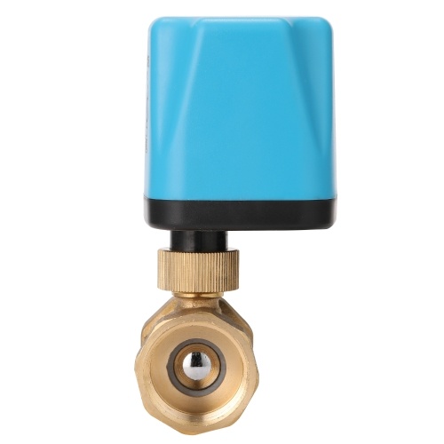 

AC 220 V Waterproof 2 Way 2-Wire Ball Electric Motorized Brass Valve with Actuator