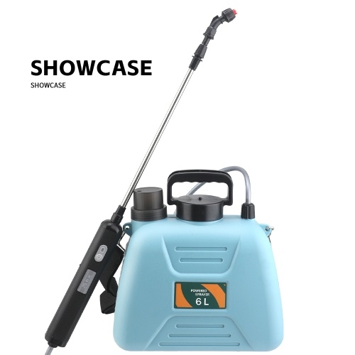 6L Rechargeable Shouldered Sprinkler Handheld Electric Sprayer Agriculture Tools Watering Can Atomizing Watering Bottle Water Sprayer Garden Plants Sprayer 