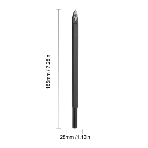 

Wood Turning Tool Holder Rotary Chisel with Inserts Woodworking Lathe Accessory