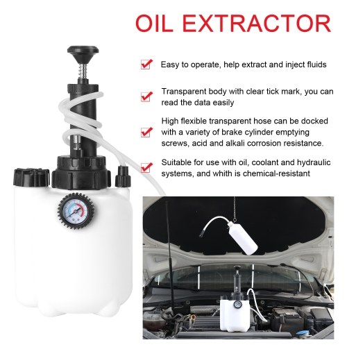 

Automotive Brake System Bleeding Tool Fluid Pressure Brake Bleeder Car Oil Change Device