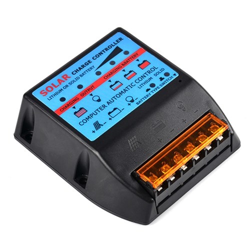 

Street Lamp Dedicated Intelligent Solar Energy Controller Durable Plug And Play Photovoltaic Panel Charge Controller
