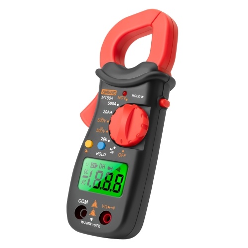 ANENG MT88A Clamp Meter Multimeter LCD Digital Universal Meter 