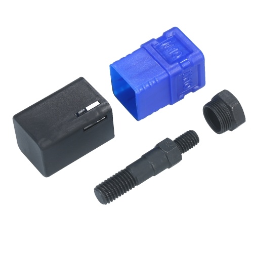 M10 Assorted Rivet Nut Gun Mandrel and Nose Piece Riveter Tip Metric Replacement Riveter Gun Part Threaded Mandrel For Hand Nut Rivet