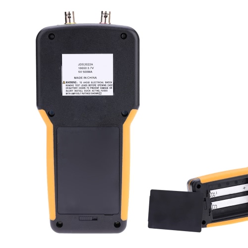 

Handheld Digital TFT LCD Dual-channel 2 Channels Oscilloscope Portable Scope Meter 20MHz Bandwidth 200MSa/s Sample Rate