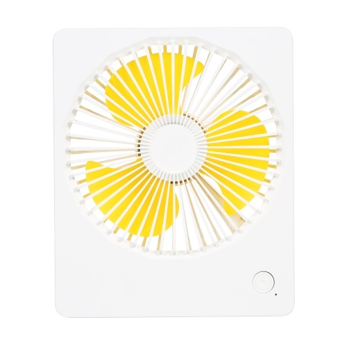 

KKmoon Cordless Mini Portable Desk Fan USB Fan Rechargeable Li-ion Battery Fan Battery Operated Table Fan with Night Light 2 Brightness & 3 Wind Speed Adjustable
