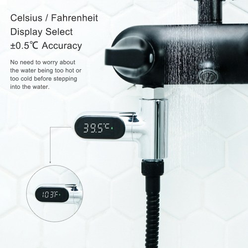 

Shower Water-temperature Measuring Instrument LED Diaplay Water-temperature Meter