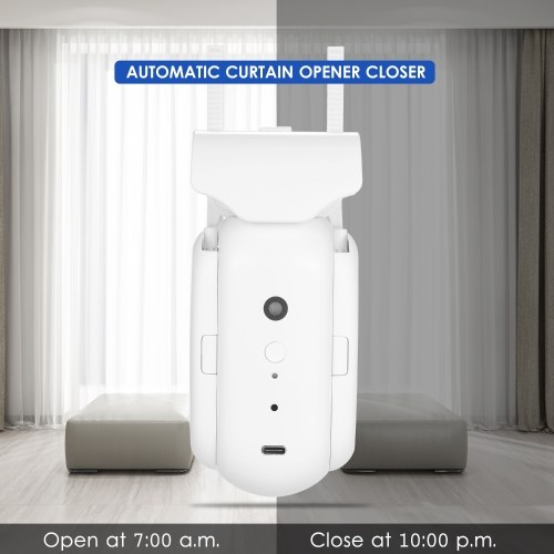 

BT Automatic Curtain Opener Closer Robot Wireless Smart Curtain Motor Timer