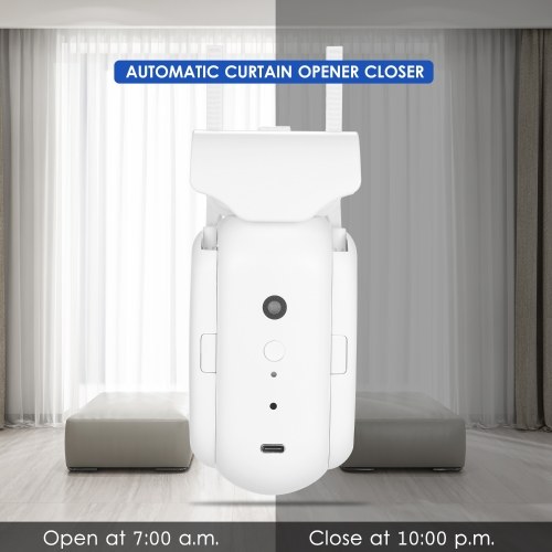 BT Automatic Curtain Opener Closer Robot Wireless Smart Curtain Motor Timer