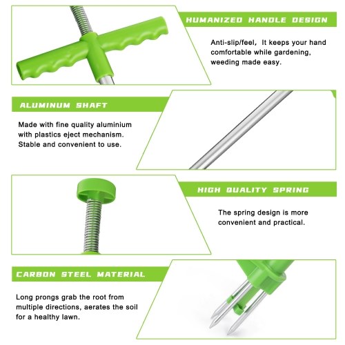 

Long Handle Weeder Grass Remover Portable Garden Lawn Weeder Outdoor Yard Grass Root Puller Tools Garden Planting Accessory