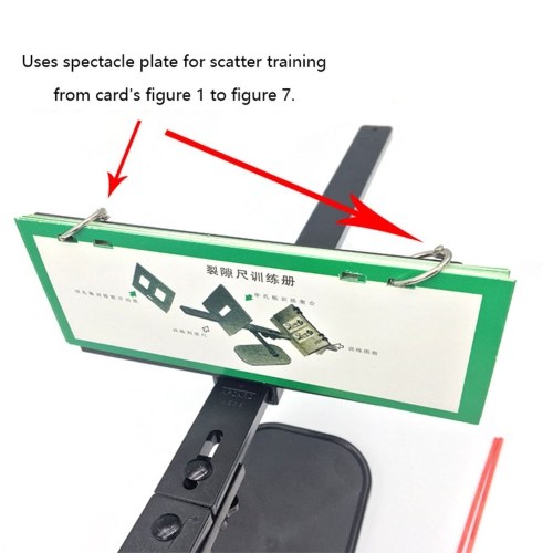 

Aperture Trainer Amblyopia Monocular View Field Training Equipment Dull Correction Equipment Training Instrument with Fractured Ruler View