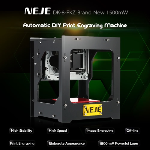 

NEJE DK-8-FKZ Brand New 1500mW High Speed Mini USB Laser Engraver