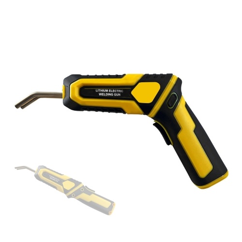 Handheld Plastics Welding Machine Portable 90° Foldable Handle Car Panel Crack Repairs Kit Thermal Cutting Hot Stapler Plastics Repairing Tool Set with 400PCS Stapling Nails