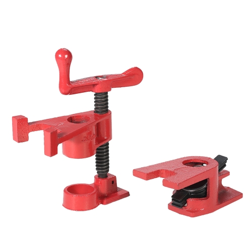 

3/4 inch Heavy Duty H Style Pipe Clamp Woodworking Wood Gluing Pipe Clamps Tool