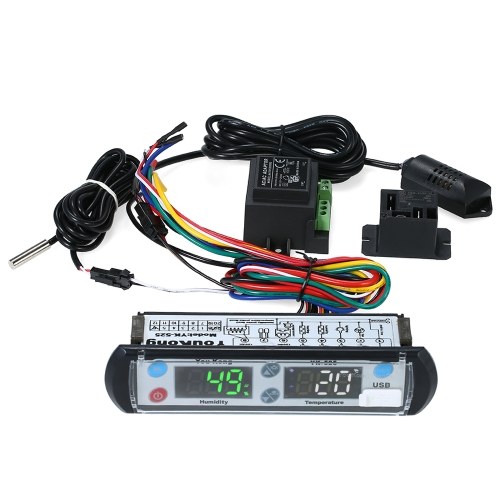 YouKong Digital Temperature and Humidity Recording Controller